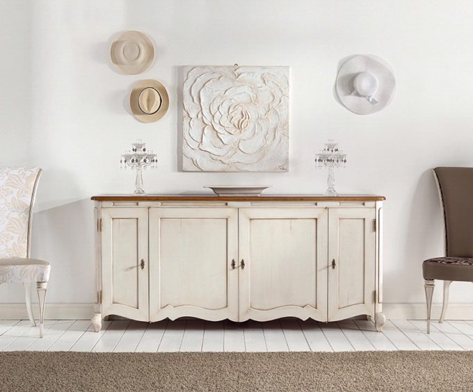 credenza provenzale 4 ante