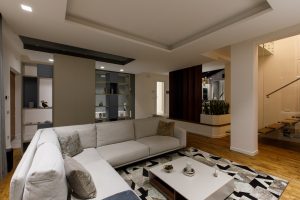Illuminazione soggiorno design - Progetto D'Amico Arreda